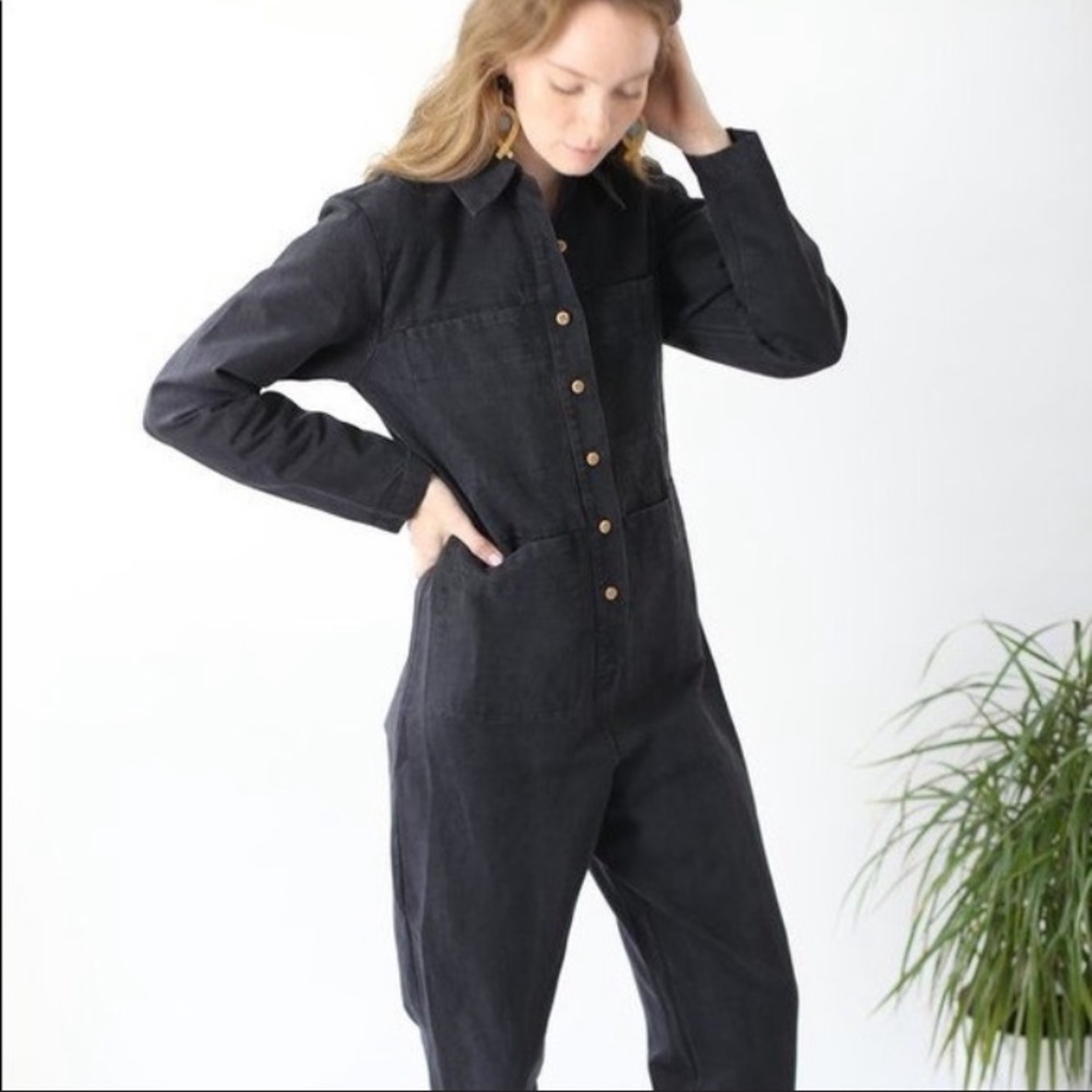 Ilana Kohn Tia Coveralls in Inky sz 10